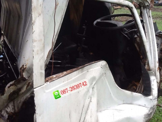 ขายรถดั้มพ์ 6 ล้อ อุบัติเหตุ MITSUBISHI 115 แรงม้า