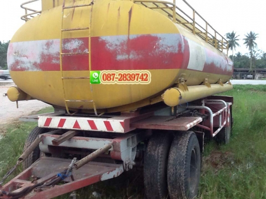 ขายหางพ่วง 2 คาน พร้อมถังบรรจุนํ้ามัน