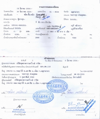 ขาย 6 ล้อห้องเย็น