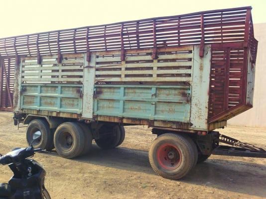 หางพ่วง รถวิ่งอ้อย กล่อง ลูกไม่ดัมพ์  เอกสารพร้อมโอน ปีจดทะเบียน 2542