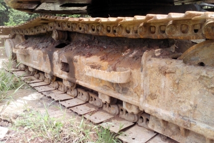 ขายรถแบคโฮ CAT 313B รถภาพดีพร้อมลุยจืดแต่สีแต่รถแรงพร้อมใช้ราคาถูก