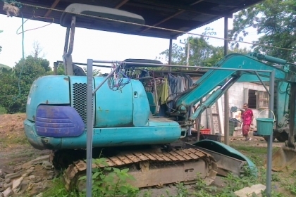 ขายรถแบคโฮ KOMATSU pc 25-1รถดีพร้อมใช้