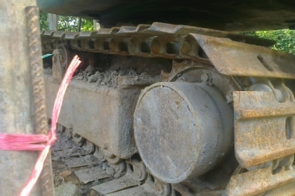 ขายรถแบคโฮ KOMATSU pc 25-1รถดีพร้อมใช้