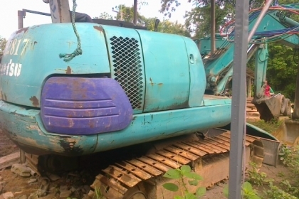 ขายรถแบคโฮ KOMATSU pc 25-1รถดีพร้อมใช้