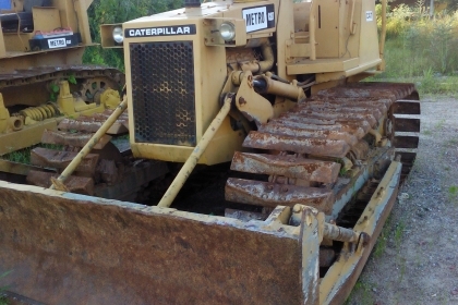 ขายรถแทรคเตอร์ CAT D 3 B ตีนเป็ดรถสวยพร้อมใช้ราคาถูก