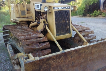 ขายรถแทรคเตอร์ CAT D 3 B ตีนเป็ดรถสวยพร้อมใช้ราคาถูก