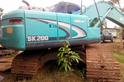 ขายรถแบคโฮ KOBELCO sk200-8 YN-11 รถสวยพร้อมใช้(9,xxx)ชั่วโมง
