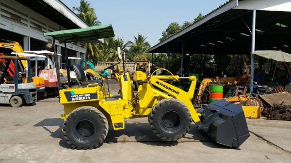 ขาย รถตัก MITSUBISHI รุ่น WS200 มือสองญี่ปุ่น