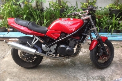 ขาย Suzuki Bandit 400 VC ฝาแดง 35,000 สีใหม่ทั้งคัน พร้อมทะเบียนโอนขนส่ง
