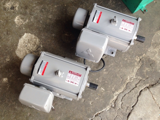 ขายมอเตอร์ mitsubishi 3HP. SCL-KR 220V ไฟบ้าน สภาพสวยมาก ใช้งานมาน้อย พร้อมใช้งาน มี 2 ตัวครับ