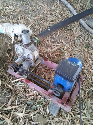 ปั๊มน้ำ 3 นิ้ว มอเตอร์ 3 แรง ไฟบ้านพร้อมใช้งานคับ