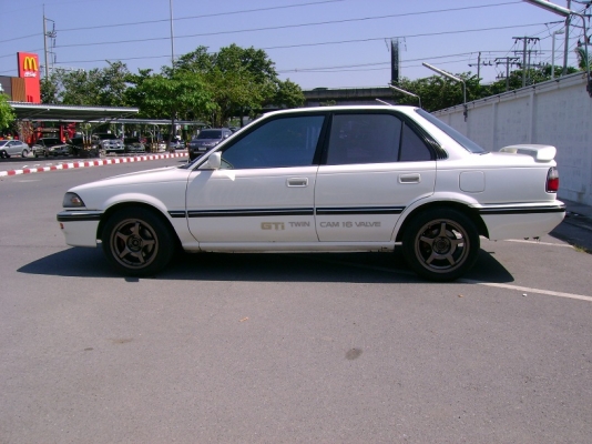TOYOTA AE 92 GTi แท้ เครื่อง 4A-GE ฝาลาย ติดแก๊สแล้ว สภาพดี 55,000.-