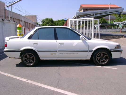 TOYOTA AE 92 GTi แท้ เครื่อง 4A-GE ฝาลาย ติดแก๊สแล้ว สภาพดี 55,000.-