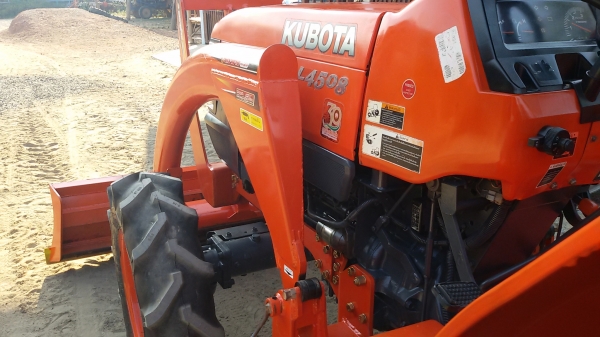 ปัญญาแทรคเตอร์..จัดมาให้ครับ ด่วน!!!คูโบต้า L4508 ใบมีด คานบนSD180 พร้อมโรตาลี่ โชคชัย 180ซม.(ยางหน้าใหม่ 1คู่) เล่มทะเบียนพร้อม ส่ง อ.หล่มเก่า จ.เพชรบูรณ์