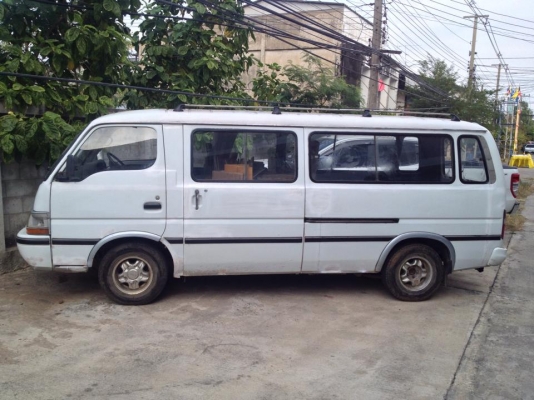 ขายรถตู้ TOYOTA HIAEC สีขาวปี 95 (หัวจรวดไทยรุ่ง)