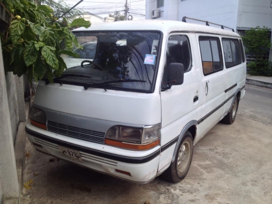 ขายรถตู้ TOYOTA HIAEC สีขาวปี 95 (หัวจรวดไทยรุ่ง)