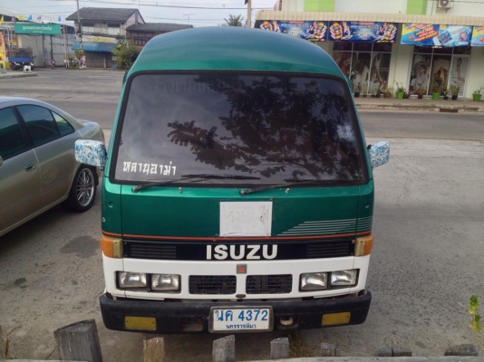 ขายรถตู้ ISUZU BUDDY สีเขียวปี 96 (เครื่องมังกร)