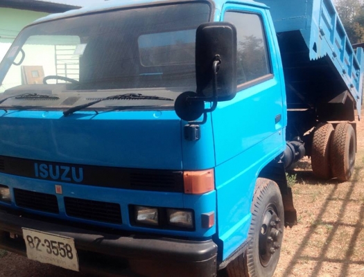 **455,000 บ.ต่อรอง**ขาย6ล้อดั้มดินISUZU-115ประกอบ ต่อใหม่ สวยๆ ISUZU KS22 หัวNPR เครื่อง4BD1-115HPฝาดำ (ลงเล่มครบ) เครื่อง แห้งๆ ฟิตใหม่ แรงดี เกียร์สั้นเข้าง่ายไม่หลุด ไม่หอน ช่วงล่างใหญ่ Fหน้า-หลัง คัสซีสวย ไม่ผุ ไม่มีบวม เสริมบนหนาแข็งแรง ดั้มเหล็ก5ตัน