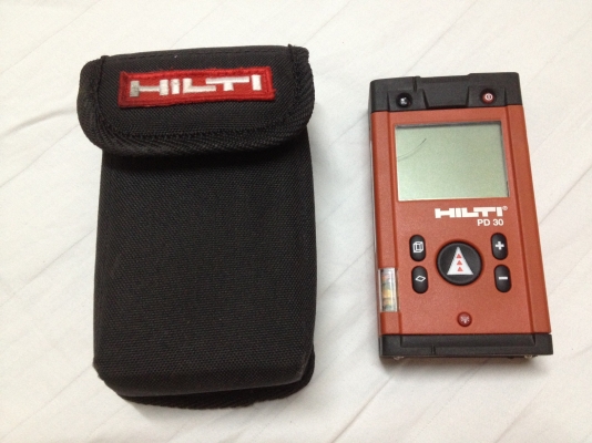 ตลับเมตรเลเซอร์ Hilti PD30 LASER range meter Made in Germany