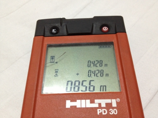 ตลับเมตรเลเซอร์ Hilti PD30 LASER range meter Made in Germany