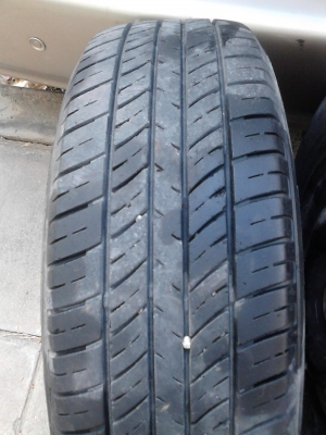 ขอบ 13  ขนาด 4 รู 100     กะทะล้อพร้อมยาง  มี 2 ล้อ TEL.081-427-3941