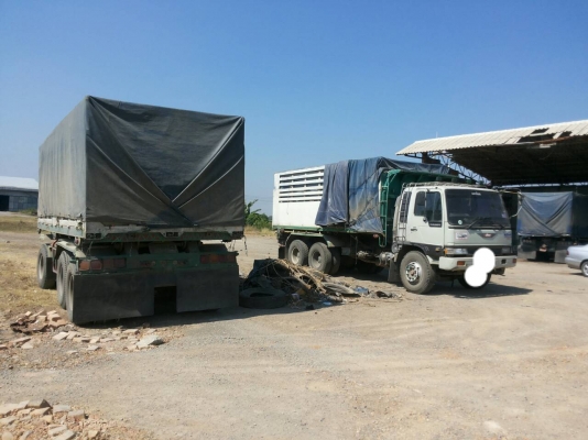 รถบรรทุก 10 ล้อใหญ่  แม่ดั๊มพ์ได้ มีระบบลากจูงลูกพ่วง HINO 2 เพลา รุ่น FM3 ราคา 1,250,000 บ.