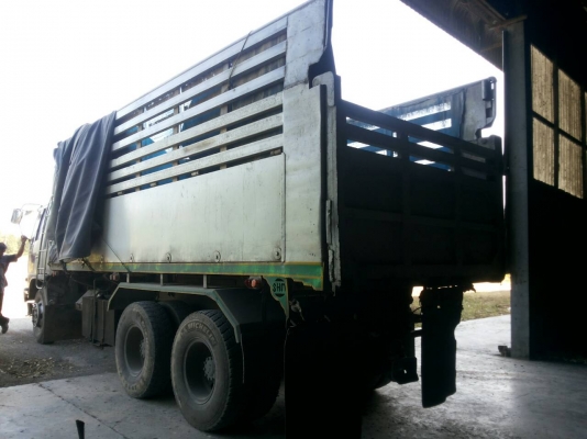 รถบรรทุก 10 ล้อใหญ่  แม่ดั๊มพ์ได้ มีระบบลากจูงลูกพ่วง HINO 2 เพลา รุ่น FM3 ราคา 1,250,000 บ.