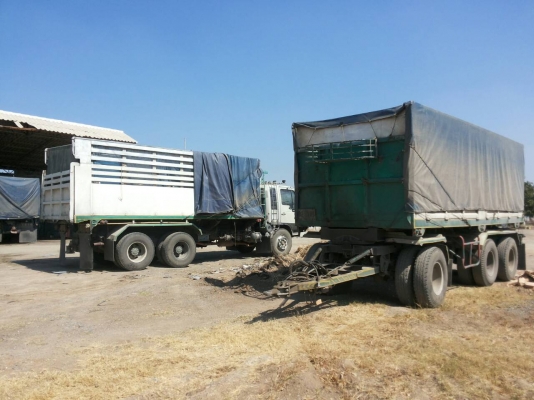 รถบรรทุก 10 ล้อใหญ่  แม่ดั๊มพ์ได้ มีระบบลากจูงลูกพ่วง HINO 2 เพลา รุ่น FM3 ราคา 1,250,000 บ.