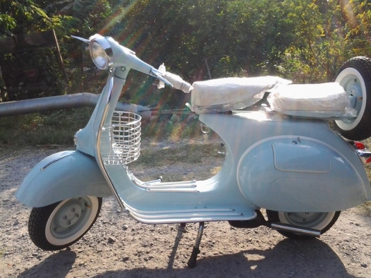 ขาย vespa 64 สีสวยๆ เอกสารอินวอย รถประกอบใหม่ รถอยู่ชัยนาท สนใจติดต่อสอบถามได้นะครับ ราคา 48500 บาท