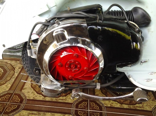 ขาย vespa 64 สีสวยๆ เอกสารอินวอย รถประกอบใหม่ รถอยู่ชัยนาท สนใจติดต่อสอบถามได้นะครับ ราคา 48500 บาท