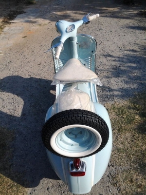 ขาย vespa 64 สีสวยๆ เอกสารอินวอย รถประกอบใหม่ รถอยู่ชัยนาท สนใจติดต่อสอบถามได้นะครับ ราคา 48500 บาท