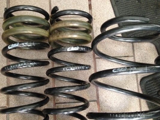 สปริงเเต่ง eibach ครบชุดใสอัลติส ปี08ถึง12สภาพยังใหม่ๆ