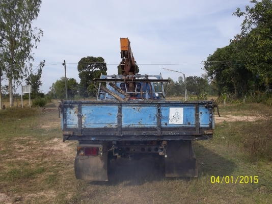 ขาย6ล้อพร้อมเครน ทะเบียนพร้อมโอน