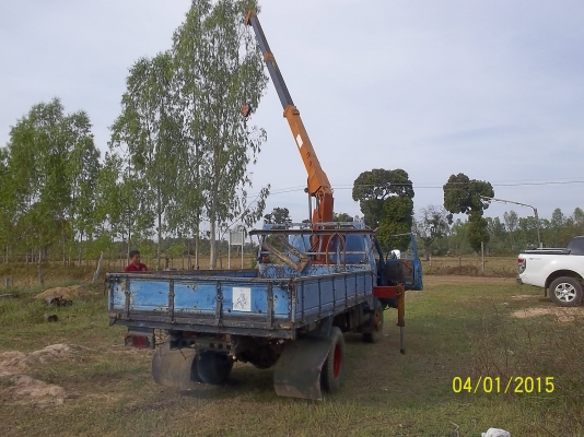 ขาย6ล้อพร้อมเครน ทะเบียนพร้อมโอน