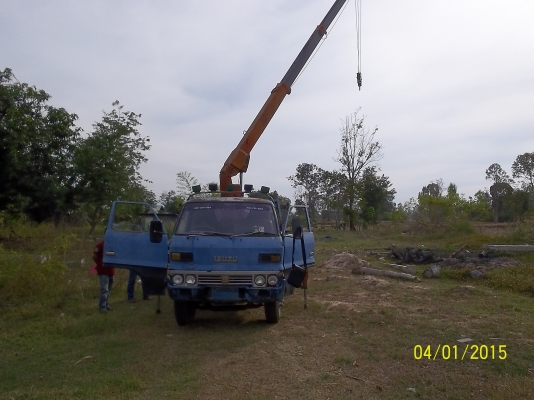 ขาย6ล้อพร้อมเครน ทะเบียนพร้อมโอน