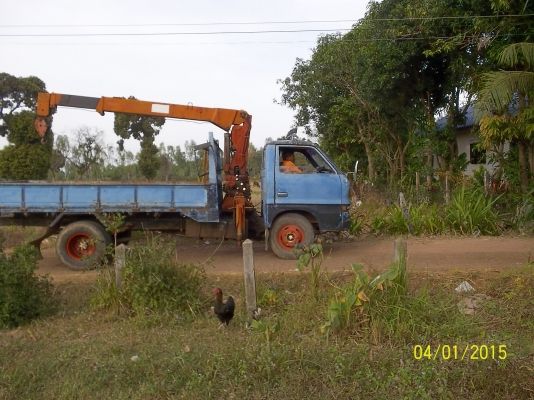 ขาย6ล้อพร้อมเครน ทะเบียนพร้อมโอน