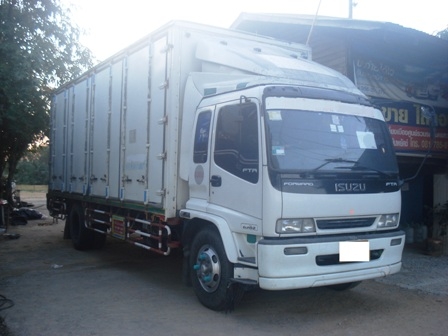 ขาย 6 ล้อ ตู้แห้ง 10 บาน ISUZU FTR ยาว 7.20 เมตร (ตู้บรรทุก)