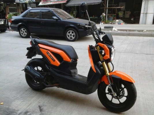 ขาย  Honda Zoomer-x สี ส้ม ปี 2014 (รถ4เดือน) 36,500 บาท