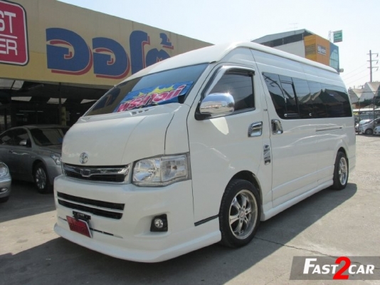 TOYOTA HIACE 2.5 D4D COMMUTER หลังคาสูง MT | 2012 | ราคา 789,000 บาท โทร0922726669 ตันหยงค่ะ