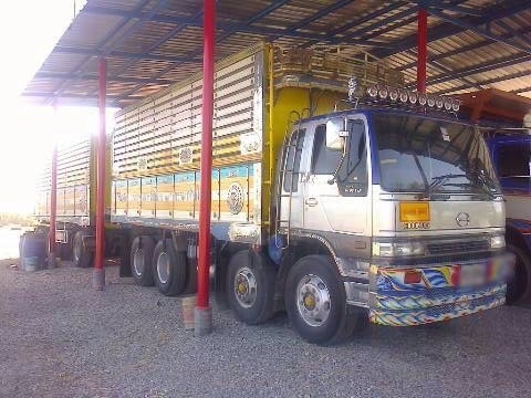 ขายรถพ่วงดัมพ์ HINO 1J เครื่อง P11C-320 แรง แม่ 12 ล้อลงเล่มแล้ว ดัมพ์แม่ลูกอู่ซุ่นชัย ลูก 3 เพลา ยาว 6.50 เมตร