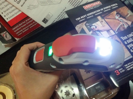 เครื่องมือมัลติทูล ตัด ขัด เซาะร่องยาแนว เจียร์ นวด ไร้สาย Carftman Multi Tools