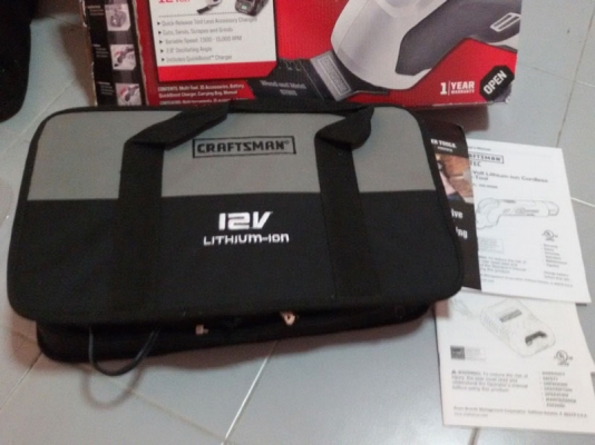 เครื่องมือมัลติทูล ตัด ขัด เซาะร่องยาแนว เจียร์ นวด ไร้สาย Carftman Multi Tools