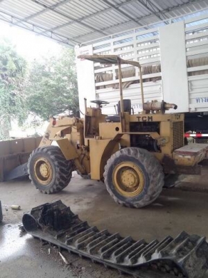 ขายรถตักล้อยาง TCM ต่อแขนแล้ว สภาพพร้อมใช้งาน ขาย450000