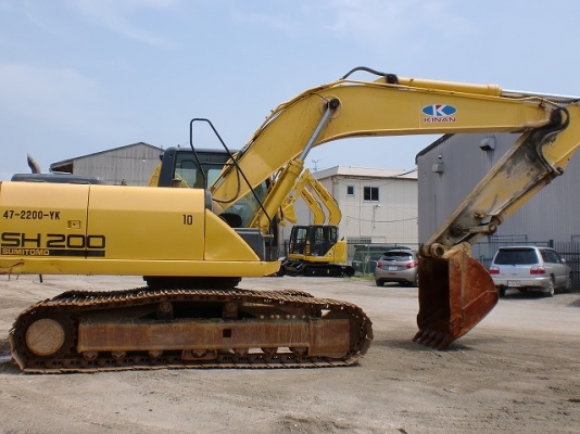 Sumitomo SH200-5 SN: 200A5-2201-YR2010-4955 Hr นำเข้าตรงจากญี่ปุ่น