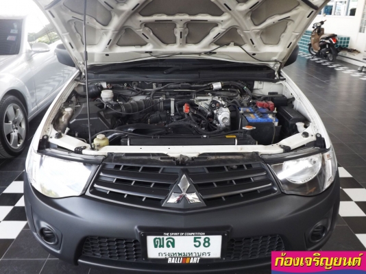 MITSUBISHI TRITONตอนเดียว เบนซิน ติดแก๊ส LPG หัวฉีด ปี 2013