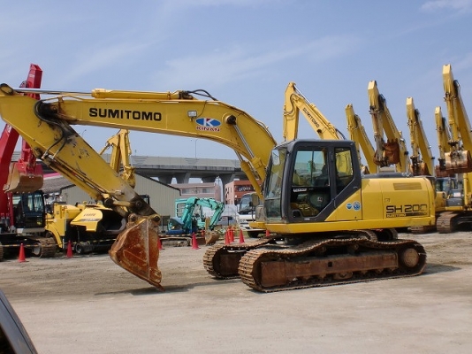 Sumitomo SH200-5 SN: 200A5-2204-YR2010-5019 Hr นำเข้าตรงจากญี่ปุ่น