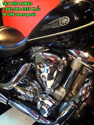 T&amp;T BIKE RAMA2 ขายด่วนเพียง 289000฿YAMAHA ROAD STAR 1600 โฉมปี 2004 ทะเบียนโอนนอก ภาษีพรบ.58เอกสารพร้อม