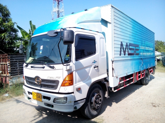 6 ล้อใหญ่  ( ตู้ไฮดรอลิค.ปีกนก.ท้ายลิฟท์ )   *Euro.2* HINO MEGA FG1J 220 แรงม้า *ยาว 7.20 ม.*  รถห้างแท้ * มีเล่มพร้อมโอน *