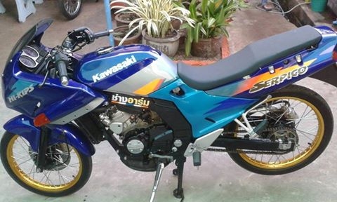 kawasaki serpico สภาพฟรุ้งฟริ้ง