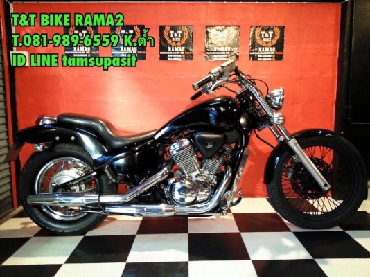 T&amp;T BIKE RAMA2 ขายให้ถูกๆคับ119000฿HONDA STEED600 ทะเบียนแท้โอนขนส่งภาษี พรบ.58 รถสวยเก็บงานเรียบร้อย